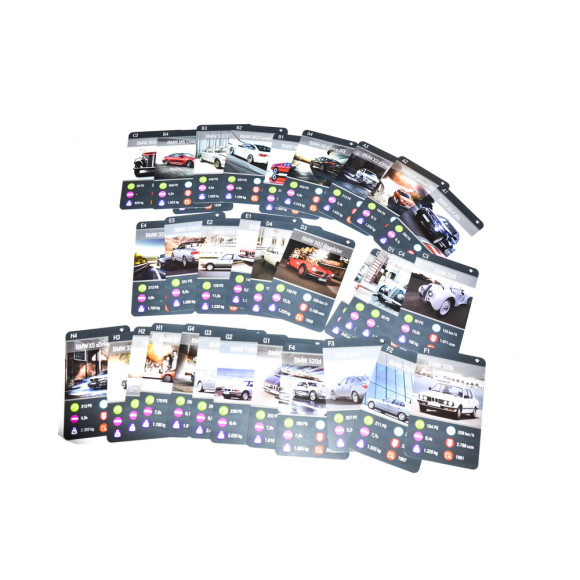 Karty do gry z legendarnymi samochodami BMW - 80452411129