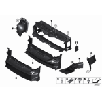 51747290612 Kanał powietrza wlot hamulca prawy BMW F32 F33 F36 418 420 425 428 430 435 440 - 51747290612 - Części oryginalne BMW Łódź | Sklep internetowy BMW