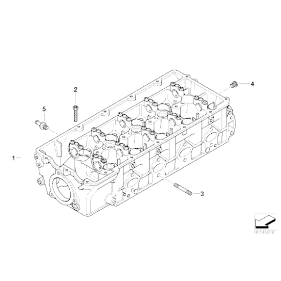 Śruba torx głowicy BMW E38 E39 E46 E60 E53 E61 E70 E71 E83 E87 E90 E91 325d 335d 330d 520d 525d 530d 535d - 11127806056