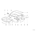 51488151438 Izolacja dźwiękowa pokrywy silnika wygłuszenia maski BMW E36 Coupe Cabrio 318is 318i 320i 323i 325i 328i M3 - 51488151438 - Części oryginalne BMW Łódź | Sklep internetowy BMW