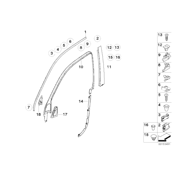 51328239496 Klamra - 51328239496 - Części oryginalne BMW Łódź | Sklep internetowy BMW