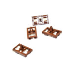 Klamra listwy drzwi brązowa BMW E53 X5 3,0d 3,0i 4,4i 4,6is 4,8is - 51337052945