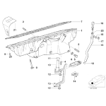 11131437237 Uszczelka miski olejowej BMW E36 E46 E39 E60 E65 X5 E38 320 323 325 325 330 520 525 530 528 730 - 11131437237 - Części oryginalne BMW Łódź | Sklep internetowy BMW