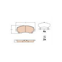 KLOCKI HAM. BMW P. 2/3/4 3,0 14-