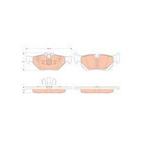 KLOCKI HAM. BMW T. E87/90/91/E84