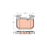 KLOCKI HAM. BMW P. 3 11-/4 13- Z PAKIETEM SPORTOWYM