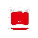 KLOCKI HAM. BMW P. X5/X6 2,0-4,4 08- DTEC COTEC