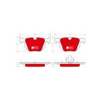 KLOCKI HAM. BMW T. X5/X6 2,0-3,0 07- DTEC COTEC