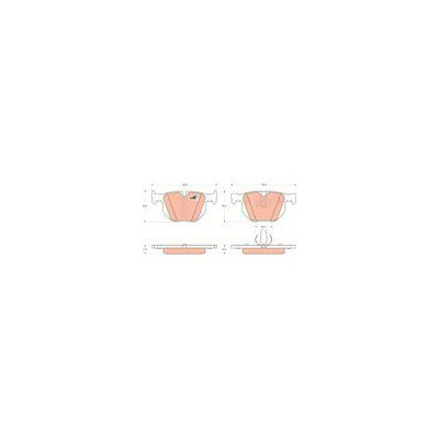 KLOCKI HAM. BMW T. X5/X6 2,0-3,0 07-