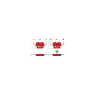 KLOCKI HAM. BMW T. 3 05-13 DTEC COTEC