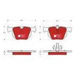 KLOCKI HAM. BMW T. 3 05-13 DTEC COTEC