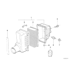 13721726916 Filtr powietrza BMW E34 520 525 M50 M5 S38 - 13721726916 - Części oryginalne BMW Łódź | Sklep internetowy BMW