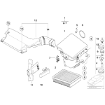 13721744869 Filtr powietrza BMW E46 320i 325i 330i M54 - 13721744869 - Części oryginalne BMW Łódź | Sklep internetowy BMW