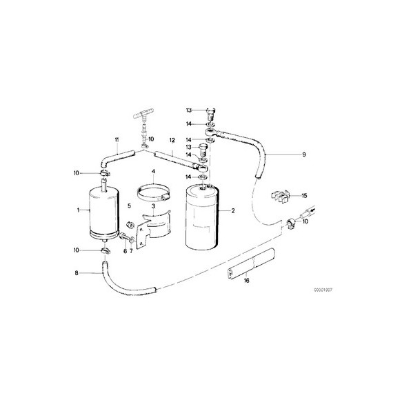 Filtr paliwa - 13321270038