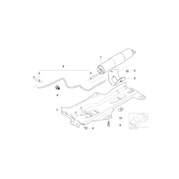 Filtr paliwa z regulatorem ciśnienia - 13327512019