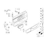 51418176418 Nakrętka BMW E38 E39 E46 E53 E60 E61 E65 E66 E83 E85 E86 E89 E90 E91 E92 E93 - 51418176418 - Części oryginalne BMW Łódź | Sklep internetowy BMW