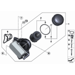 Filtr oleju BMW E84 X1 20iX 28iX F11 528iX F25 X3 F30 335i F32 435i - 11427634292