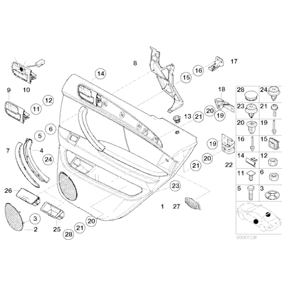 51418224781 Oryginał BMW - 51418224781 - Części oryginalne BMW Łódź | Sklep internetowy BMW