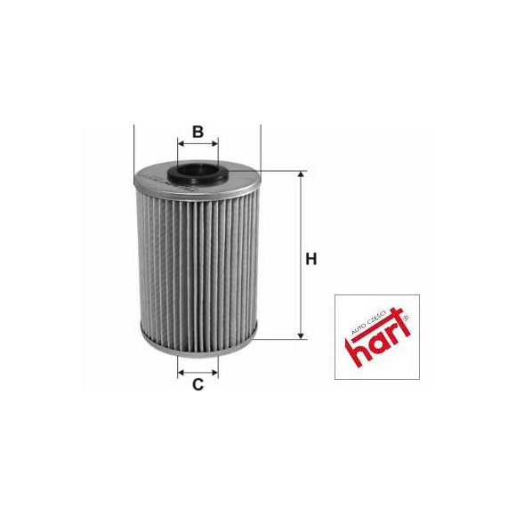 Filtr oleju BMW E36 318tds M41 - 11422245406