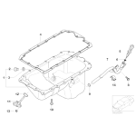 11137568309 Korek śruba miski olejowej BMW E46 E81 E82 E84 E87 E88 E90 E91 E92 E93 318i 320i 316i 116i 118i 120i - 11137568309 - Części oryginalne BMW Łódź | Sklep internetowy BMW