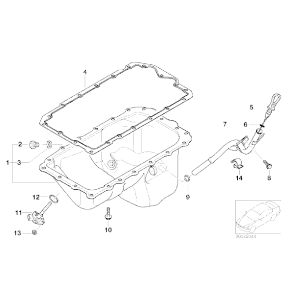 11137568309 Korek śruba miski olejowej BMW E46 E81 E82 E84 E87 E88 E90 E91 E92 E93 318i 320i 316i 116i 118i 120i - 11137568309 - Części oryginalne BMW Łódź | Sklep internetowy BMW