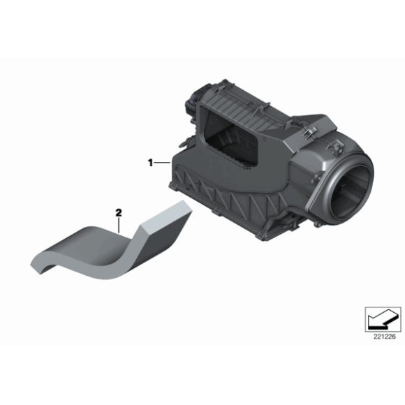 Filtr kabinowy MINI R55 E56 R57 R58 R59 R60 R61 - 64319127516