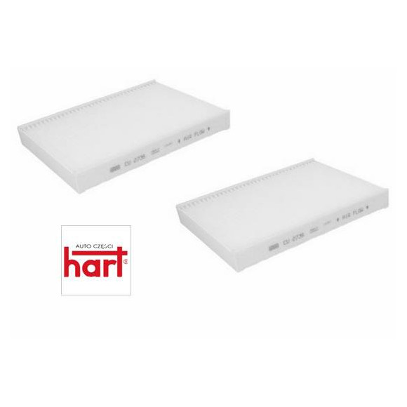 Filtr kabinowy BMW E39 520 523 525 528 530 535 540 M5 - 64112182533