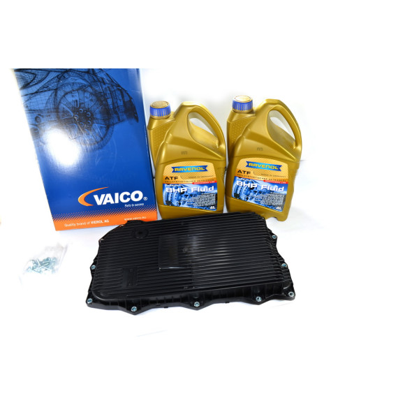 Filtr i olej 8L automatycznej skrzyni biegów 8HP BMW X5 X6 X1 F01 F10 F07 F06 F11 F12 F20 F21 F23 F30 F32 F36 G11 - 24118612901