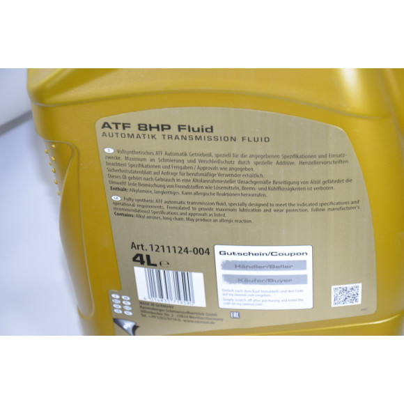 Filtr i olej 8L automatycznej skrzyni biegów 8HP BMW X5 X6 X1 F01 F10 F07 F06 F11 F12 F20 F21 F23 F30 F32 F36 G11 - 24118612901