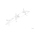 Osłona słupka środkowego prawego BMW E36 Compact 316i 318ti 323ti 318tds - 51438189196