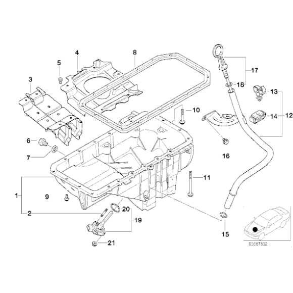 Uszczelka - 11138070005