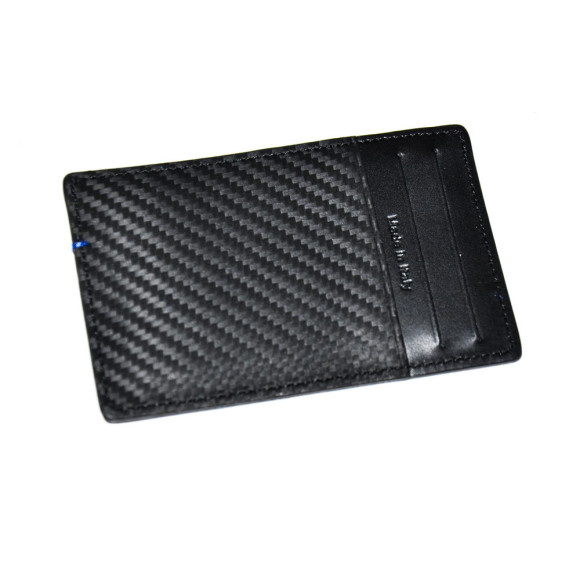 Etui na karty BMW M czarne skóra - 80212454763