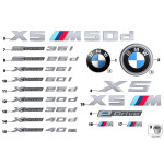 Emblemat znaczek logo maski przód BMW F15 F16 F48 F85 F86 F91 F92 G14 G15 X1 X5 X6 - 51147376339