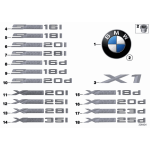 Emblemat XDRIVE 20d BMW E83N X3 E84 X1 F25 F26 X4 - 51147362673