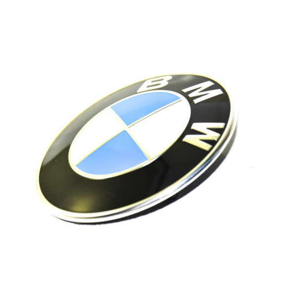 Emblemat przód lub tył BMW E30 E36 E46 E39 E60 E65 E53 E70 E87 E90 F01 F10 F07 G11 - 51148132375