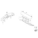 51457070324 Uchwyt do napojów prawy BMW E85 E86 Z4 2,0i 2,2i 2,5i 3,0i 3,0si M3,2 - 51457070324 - Części oryginalne BMW Łódź | Sklep internetowy BMW