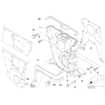 11141247849 Uszczelka pokrywy rozrządu BMW E30 E36 318is 318ti M44 M42 - 11141247849 - Części oryginalne BMW Łódź