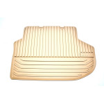 Dywaniki gumowe beżowe tył BMW F10 F10N F11 F11N 518 520 523 525 528 530 535 550 - 51472346787