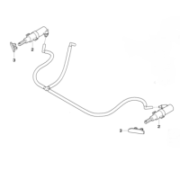 Dysza spryskiwacza reflektorów teleskopowa BMW E90 E91 E92 E93 316 318 320 323 325 328 330 335 M3 - 61677179311