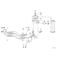 Filtr oleju BMW E32 750i M70 - 11421731635