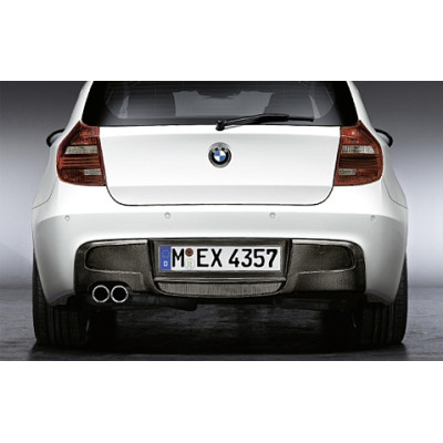 Dyfuzor BMW Performance z carbonu do pakietu aerodynamicznego typu M BMW E81 E87 E87 LCI - 51120413901