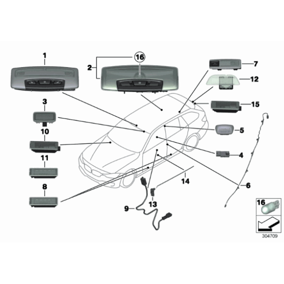 Oryginał BMW - 63319242150