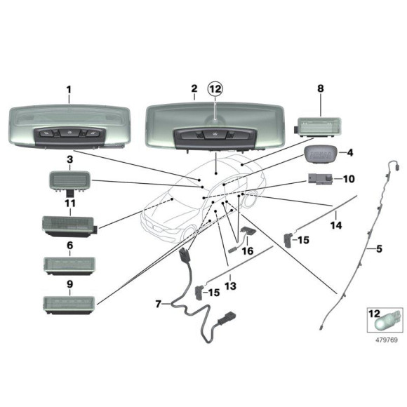 Oryginał BMW - 63319242150
