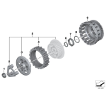Docisk BMW K50 K51 K53 K52 K54 K50 K51 K53 K52 K54 - 21215A6CEF6