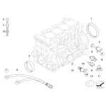 Czujnik wału korbowego BMW E60 E61 E81 E90 E91 316 318 320 116 118 120 520 N43 - 13627594047