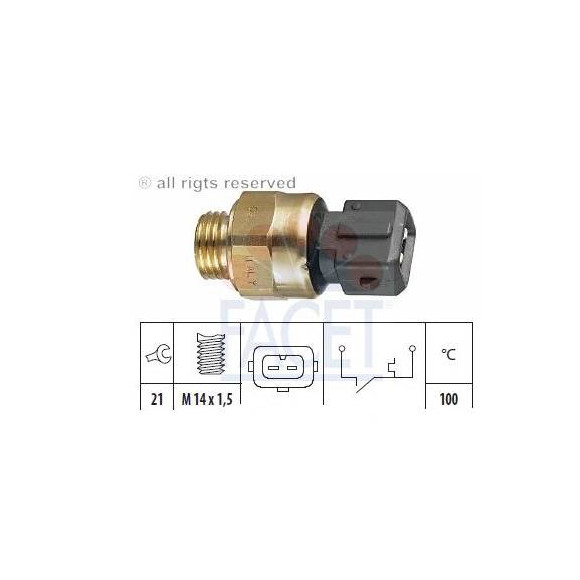 Czujnik temperatury wody BMW E34 E39 E38 E36 - 12632243815