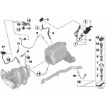 Czujnik temperatury spalin BMW E70N E71 F01N F10 F15 F16 X5 X6 M550dX 750dX - 13628508071