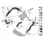 Przepływomierz BMW E70 E71 E84 E88 E90 E91 F01 F07 F10 F11 F12 F13 F15 F25 F26 - 13627593624