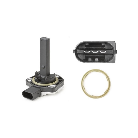 Czujnik poziomu oleju BMW E46 E87 E90 X1 E84 E91 E92 116 118 120 316 318 320 - 12617501786