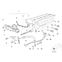 Czujnik temperatury wody BMW E30 E36 E32 E34 - 13621709966